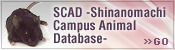 GCOE動物データーベース SCAD(Shinanomachi Campus Animal Database)