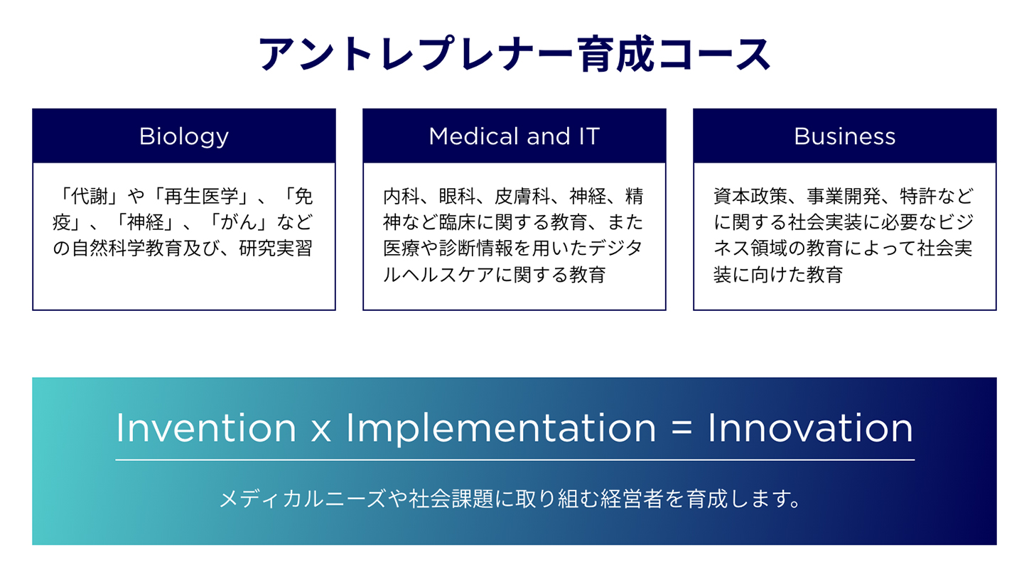 アントレプレナー育成コース